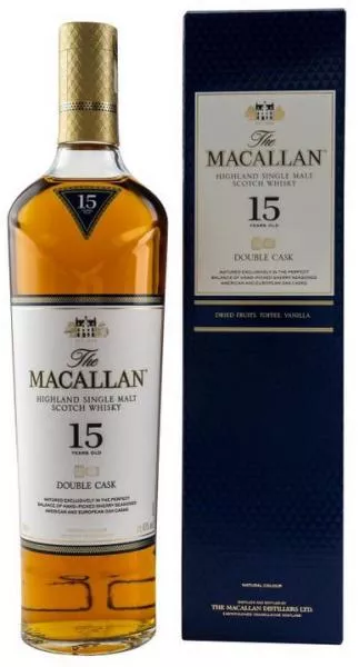 Macallan 15 Jahre Double Cask ... 1x 0,7 Ltr.