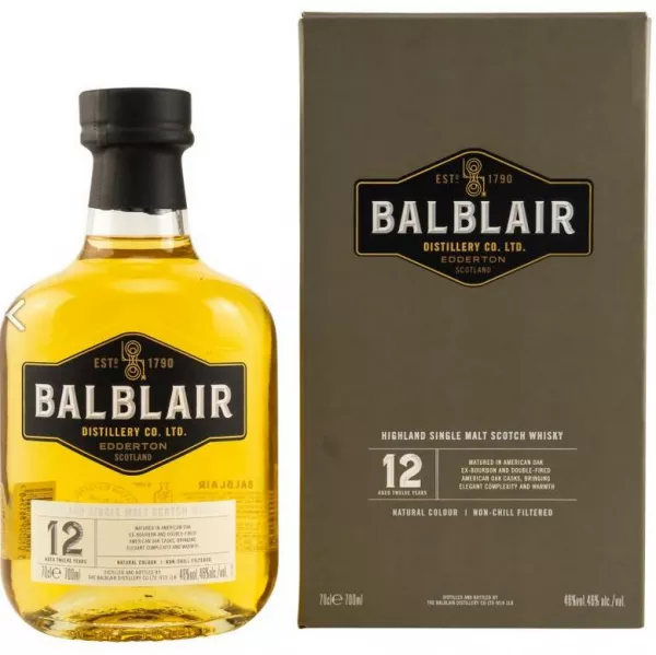 Balblair 12 Jahre ... 1x 0,7 Ltr.