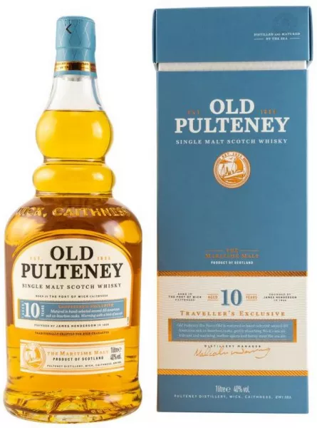 Old Pulteney 10 Jahre ... 1x 0,7 Ltr.