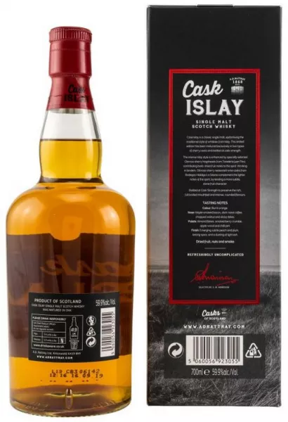 Cask Islay Sherry Edition Cask Strength - A.D. Rattray ... 1x 0,7 Ltr.