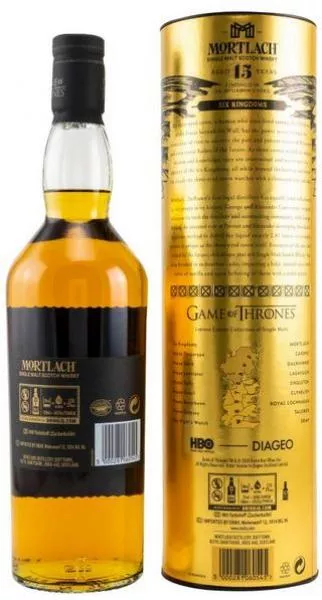 Mortlach 15 Jahre Game of Thrones ... 1x 0,7 Ltr. Mortlach 15 Jahre Game of Thrones ... 1x 0,7 Ltr.