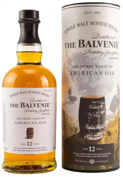 Balvenie 12 Jahre American Oak ... 1x 0,7 Ltr. Balvenie 12 Jahre American Oak ... 1x 0,7 Ltr.