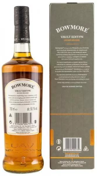 Bowmore Vault Edition 1 Second Release ... 1x 0,7 Ltr.