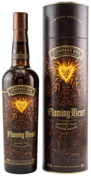 Compass Box Flaming Heart ... 1x 0,7