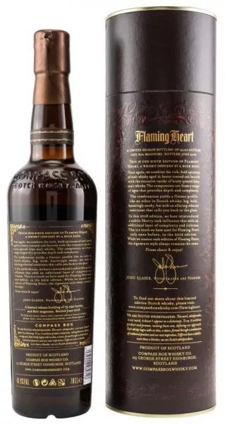 Compass Box Flaming Heart ... 1x 0,7 Compass Box Flaming Heart ... 1x 0,7
