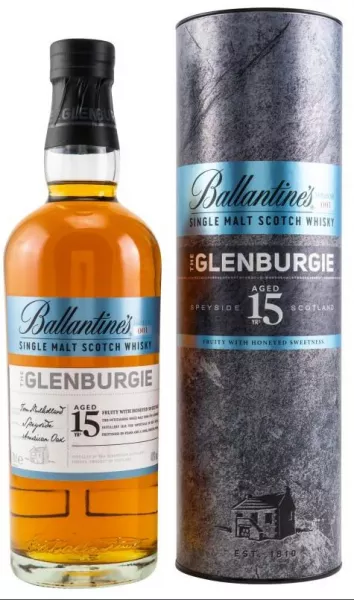 Glenburgie 15 Jahre - The Ballantines Series No. 001 ... 1x 0,7 Ltr. Glenburgie 15 Jahre - The Ballantines Series No. 001 ... 1x 0,7 Ltr.