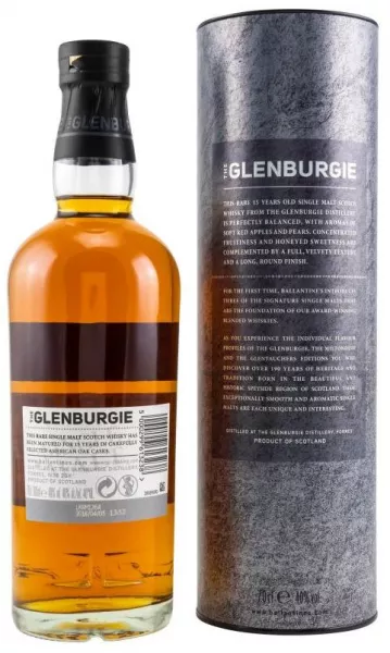Glenburgie 15 Jahre - The Ballantines Series No. 001 ... 1x 0,7 Ltr. Glenburgie 15 Jahre - The Ballantines Series No. 001 ... 1x 0,7 Ltr.