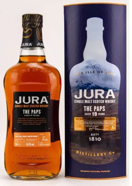 Isle of Jura The Paps 19 Jahre ... 1x 0,7 Ltr.