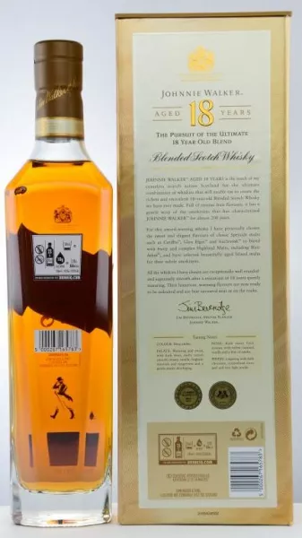 Johnnie Walker The Ultimate 18 Jahre ... 1x 0,7 Ltr. Johnnie Walker The Ultimate 18 Jahre ... 1x 0,7 Ltr.