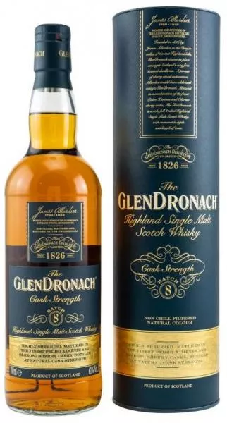 Glendronach 10 Jahre Cask Strength ... 1x 0,7 Ltr.