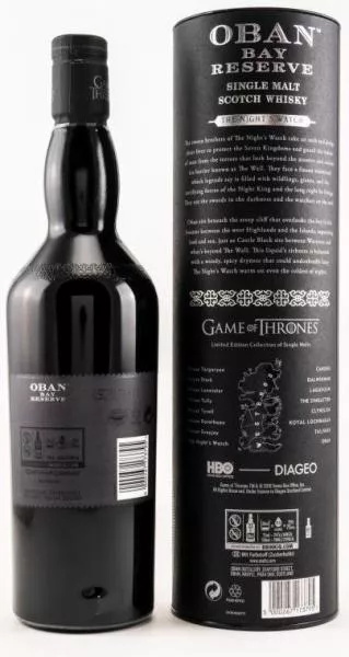 Oban Game of Thrones The Nights Watch ... 1x 0,7 Ltr.