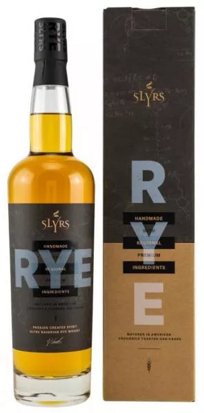 Slyrs Rye Whisky ... 1x 0,7 Ltr.