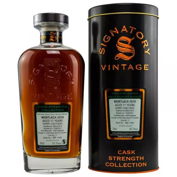 Mortlach 2010 Signatory CS ... 1x 0,7 Ltr. Mortlach 2010 Signatory CS ... 1x 0,7 Ltr.