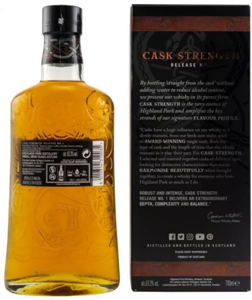 Highland Park Cask Strength ... 1x 0,7 Ltr. Highland Park Cask Strength ... 1x 0,7 Ltr.