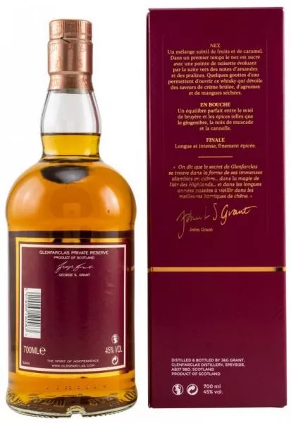 Glenfarclas Private Reserve 2019 ... 1x 0,7 Ltr. Glenfarclas Private Reserve 2019 ... 1x 0,7 Ltr.