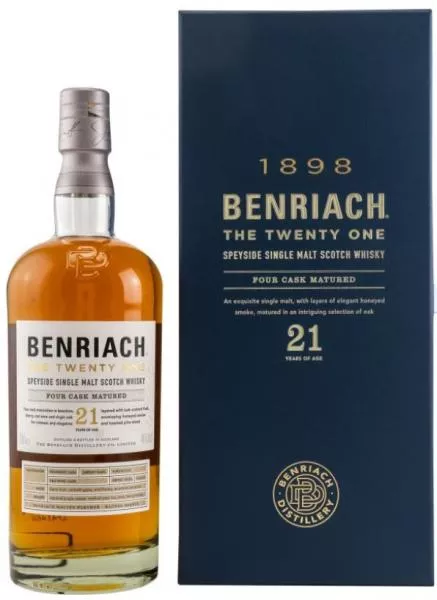 Benriach 21 Jahre - The Twenty One ... 1x 0,7 Ltr. Benriach 21 Jahre - The Twenty One ... 1x 0,7 Ltr.