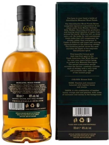 GlenAllachie 11 Jahre Moscatel Wood Finish ... 1x 0,7 Stk. GlenAllachie 11 Jahre Moscatel Wood Finish ... 1x 0,7 Stk.