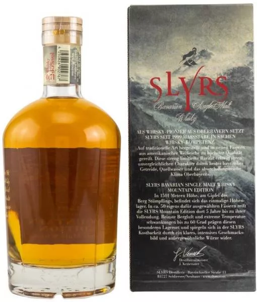 Slyrs Mountain Edition ... 1x 0,7 Ltr.