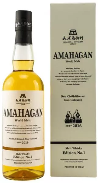 Amahagan Edition No. 1 Blended Malt Whisky ... 1x 0,7 Ltr.