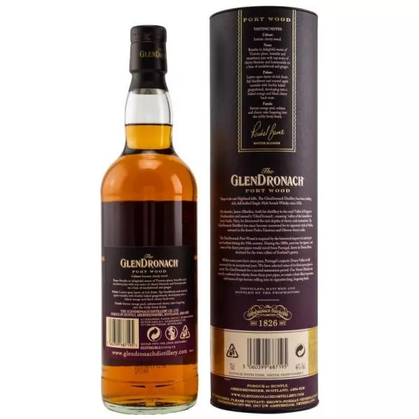 Glendronach Port Wood ... 1x 0,7 Ltr.