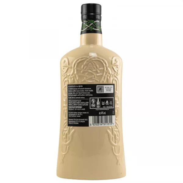 Highland Park 15 Jahre Viking Heart - Keramikflasche ... 1x 0,7 Ltr.