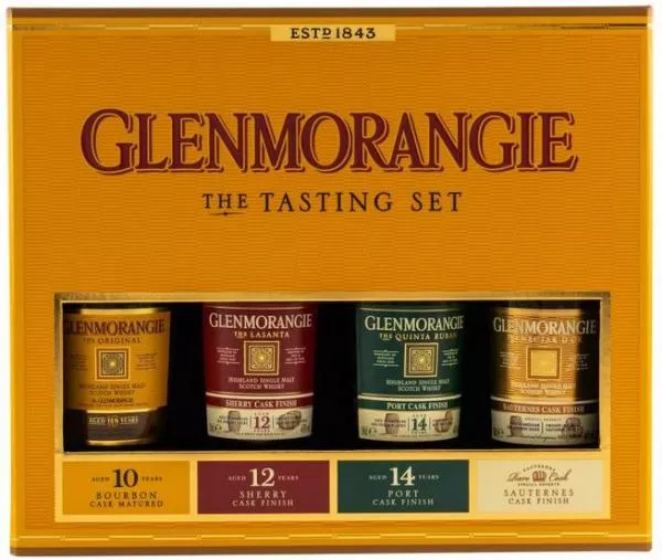 Glenmorangie The Tasting Set - 4 x 0,1 l ... 1x 0,4 Ltr.