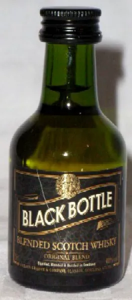 Black Bottle Miniatur ... 1x 0,05 Ltr.