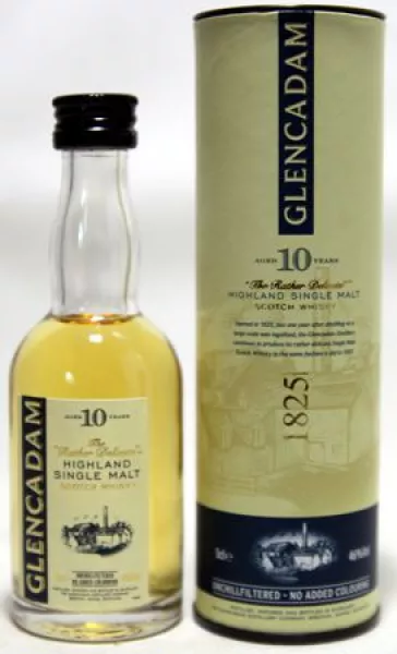 Glencadam 10 Jahre Miniatur ... 1x 0,05 Ltr.