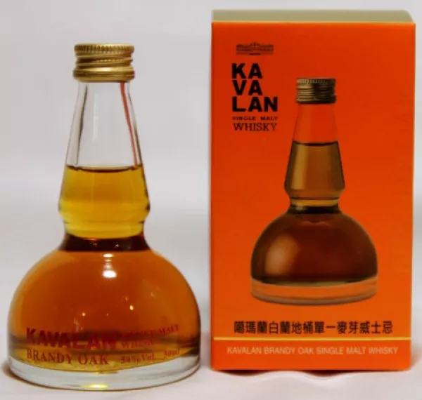 Kavalan Brandy Oak Miniatur ... 1x 0,05 Ltr.