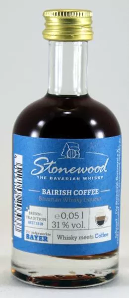 Stonewood Bairish Coffee Whiskeylikör Miniatur ... 1x 0,05 Ltr.