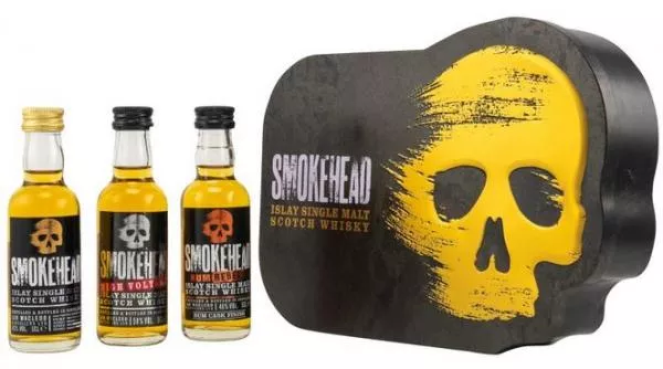 Smokehead Mini Collection 3x 0,05l ... 1x 0,15 Ltr.