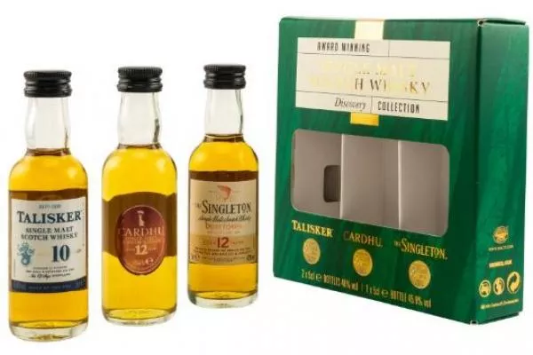 Single Malt Discovery Miniatur Collection ... 1x 0,15 Ltr.