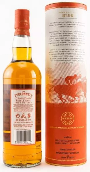 Tyrconnell 10 Jahre Madeira Finish ... 1x 0,7 Ltr.