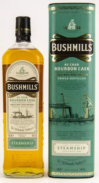 Bushmills Steamship, Bourbon Cask ... 1x 1 Ltr.
