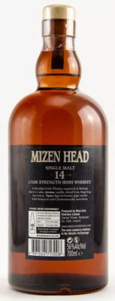 Mizen Head 14 Jahre Cask Strength ... 1x 0,7 Ltr.