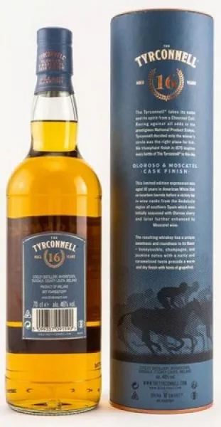 Tyrconnell 16 Jahre Moscatel + Oloroso Finish ... 1x 0,7 Ltr.