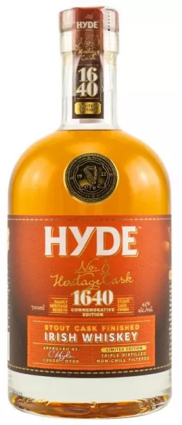 Hyde No. 8 - Heritage Cask - Stout Cask Finish ... 1x 0,7 Ltr.