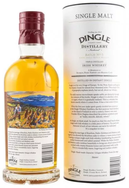 Dingle Single Malt Irish Whiskey - Batch 5 ... 1x 0,7 Ltr.