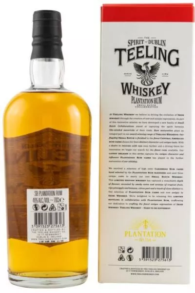 Teeling Plantation Rum Cask ... 1x 0,7 Ltr.
