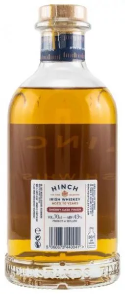 Hinch 10 Jahre Sherry Cask Finish ... 1x 0,7 Ltr. Hinch 10 Jahre Sherry Cask Finish ... 1x 0,7 Ltr.