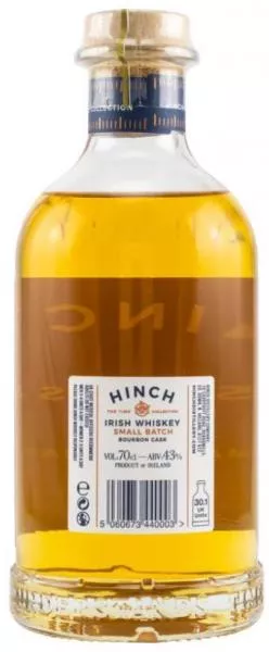 Hinch Small Batch Bourbon Cask Irish Whiskey ... 1x 0,7 Ltr.