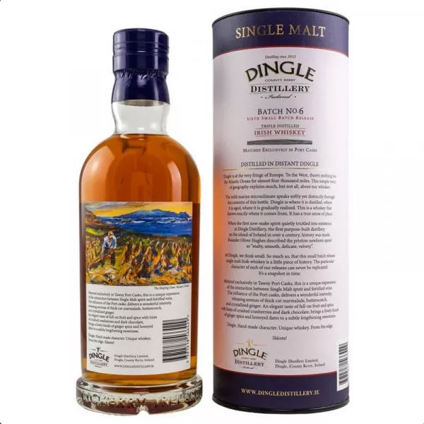 Dingle Single Malt Irish Whiskey - Batch 6 ... 1x 0,7 Ltr.