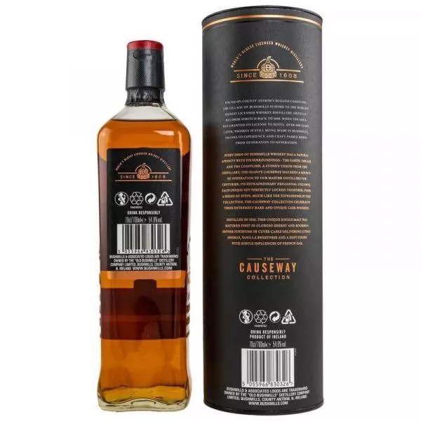 Bushmills 2010/2021 - 10 y.o. - Cuvee Cask - The Causeway Collection ... 1x 0,7 Ltr.