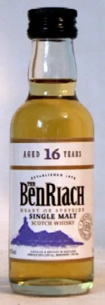Benriach 16 Jahre Miniatur ... 1x 0,05 Ltr.