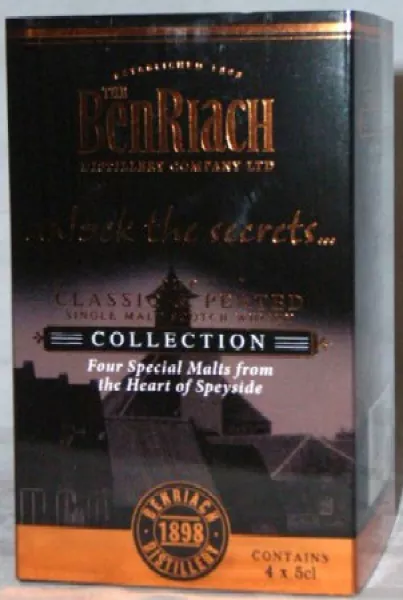 Benriach Miniatur Collection Classic + Peat ... 1x 0,05 Ltr.