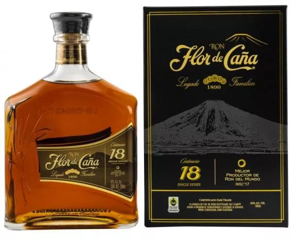 Flor de Cana 18 Jahre ... 1x 0,7 Ltr.