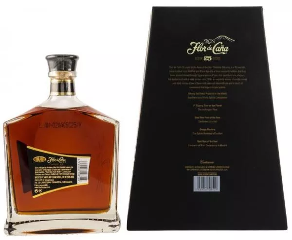 Flor de Cana 25 Jahre ... 1x 0,7 Ltr.