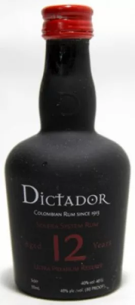 Dictador 12 Jahre Miniatur ... 1x 0,05 Ltr.