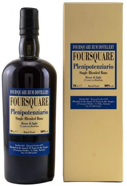 Foursquare Plenipotenziario ... 1x 0,7 Ltr. Foursquare Plenipotenziario ... 1x 0,7 Ltr.