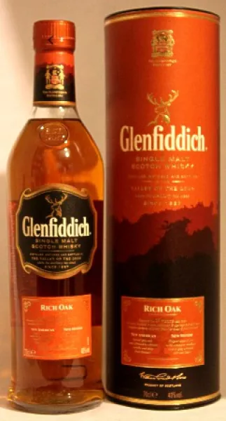 Glenfiddich 14 Jahre Rich Oak ... 1x 0,7 Ltr.